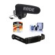 RODE VideoMic Pro On-Camera Microphone with Shockmount and Dual Shoe Bracket