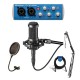Audio-Technica AT2035 Cardioid Condenser Side-Address Mic With Accessory Bundle