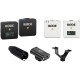 Rode Wireless GO 2-Person Compact Digital Wireless Microphone System Kit (Black and White, 2.4 GHz)