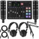Rode RODECaster Pro Podcast Production Console with 2x Mic/Headphone/Arm/Cable