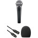 Shure SM58 Handheld Dynamic Microphone Kit (Black Cable & Windscreen)