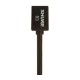 Shure WL93 Omni Lavalier Condenser Microphone w/TA4F for Shure, 6' Cable, Black