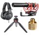 Rode VideoMic NTG On-Camera Supercardioid Shotgun Microphone With Accessory Kit