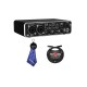Behringer UPhoria UMC202HD Audiophile 2x2 USB Audio Interface W/6' 8mm XLR Cable