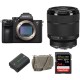 Sony Alpha a7R III Mirrorless Digital Camera with 28-70mm Lens and Accessories Kit