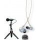 Shure MOTIV MV88 Plus Portable Videography Kit (With SE215 Earphones and AMV88-Fur Windjammer)