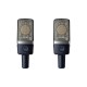 AKG Acoustics C214 Matched Pair Stereo Cardioid Condenser Microphone, Set of 2
