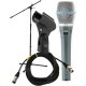 Shure Beta87C Handheld Microphone with Stand and Cable