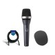 AKG Acoustics D5 Standard Dynamic Handheld Microphone W/Foam Windscreen/Cable