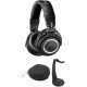 Audio-Technica Consumer ATH-M50xBT Wireless Over-Ear Headphones with Case & Desk Stand Kit