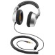 Neumann NDH 20 Closed-Back Studio Headphones, Silver with Black & Orange Trim