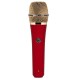 Telefunken M80 Handheld Supercardioid Dynamic Vocal Microphone, Red & Gold