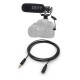 Deity Microphones V-Mic D3 Cardioid Condenser Shotgun Microphone With 13' Cable