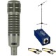 Electro-Voice RE20 Broadcast Microphone with Stand, Cable, and Cloudlifter