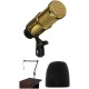Heil Sound Heil PR 40 Broadcaster Package Kit with Shockmount, Foam Windscreen & Broadcast Arm (Gold) Review