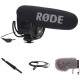 Rode VideoMic Pro Camera-Mount Shotgun Microphone Kit with Micro Boompole, Windshield, and Extension Cable