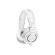 Audio-Technica ATH-M50x Professional Monitor Headphones, White
