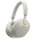 Sony WH-1000XM5 Wireless Closed-Back Over-Ear Noise Cancelling Headphones,Silver