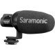 Saramonic VMIC Mini Shotgun Microphone for DSLR, Mirrorless and Video Cameras or Smartphones and Tablets
