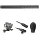 Rode NTG2 Shotgun Microphone Kit with Shoe Shockmount, Windshield, and XLR Cable