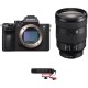 Sony Alpha a7R III Mirrorless Digital Camera with 24-105mm Lens and Microphone Kit