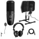 AKG Acoustics Project Studio P120 Medium Cardioid Condenser Microphone W/ACC KIT