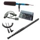 Schoeps CMIT5U Shotgun Microphone Set for Boompole Mounting W/Gitzo Mic Boom/Cab