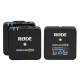 Rode Microphones Wireless GO II Compact Microphone System with 2x Tx & 1x Rx