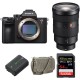 Sony Alpha a7R III Mirrorless Digital Camera with 24-70mm Lens and Accessories Kit