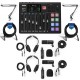 Rode RODECaster Integrated Podcast Production Console W/Zoom ZDM-1 Mic Pack/More