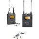 Saramonic UwMic9 2-Person Camera-Mount Wireless Omni Lavalier Microphone System Kit (514 to 596 MHz)