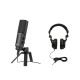 Rode NTUSB Versatile Studio-Quality USB Microphone w/Behringer HPS3000 Headphone