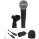 Shure SM58S Cardioid Microphone Kit - Includes Switch, Boom Stand, Cable, Case and Windscreen
