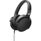 Sennheiser HD 400S Foldable Closed-Back Headphones with One-Button Remote Mic in Black
