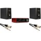 Focusrite Scarlett 2i2 3rd Gen USB Audio Interface and ADAM T5V Monitor Bundle