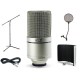 MXL MXL 990, VMS Vocal Microphone Shield, Stand and Cable Kit