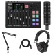 Rode RODECaster Pro Integrated Podcast Production Console w/Mic, Headphone & Acc
