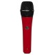 Telefunken M80 Handheld Supercardioid Dynamic Vocal Microphone, Red & Black