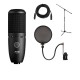 AKG Acoustics Project Studio P120 Cardioid Condenser Microphone W/Accessory Kit