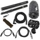 Sennheiser MKE 600 Shotgun Microphone With Boom Pole and Accessory Bundle