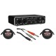 Behringer U-Phoria UMC204HD Audiophile 2x4 USB Audio/MIDI Interface With Cables