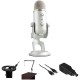 Blue Yeti USB Condenser Microphone Broadcast Kit with Shockmount, Broadcast Arm, and USB Adapter
