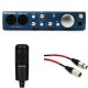 PreSonus AudioBox iTwo USB Audio Interface & Audio-Technica AT2020 Recording Bundle