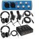 PreSonus AudioBox 96 USB 2.0 Audio Recording System With 2x Accessory Bundle