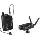 Audio-Technica ATW-1701/L System 10 Digital Camera-Mount Wireless Omni Lavalier Microphone System (2.4 GHz)