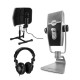 AKG Lyra Multipattern USB Condenser Microphone with Vocal Recording Setup Kit
