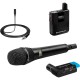 Sennheiser AVX COMBO-SET-4-US Handheld Microphone Wireless Systems with EKP Receiver and ME 2 Lavalier