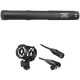Audio-Technica AT875R Short Shotgun Microphone Kit with Shockmount and XLR Cable