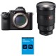 Sony Alpha a7R II Mirrorless Digital Camera with 24-70mm f/2.8 Lens and Adobe CC Photo Plan Kit